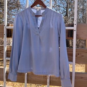 Cloth & Stone Sky Blue Blouse